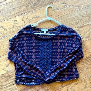 Long Sleeve Crop Top